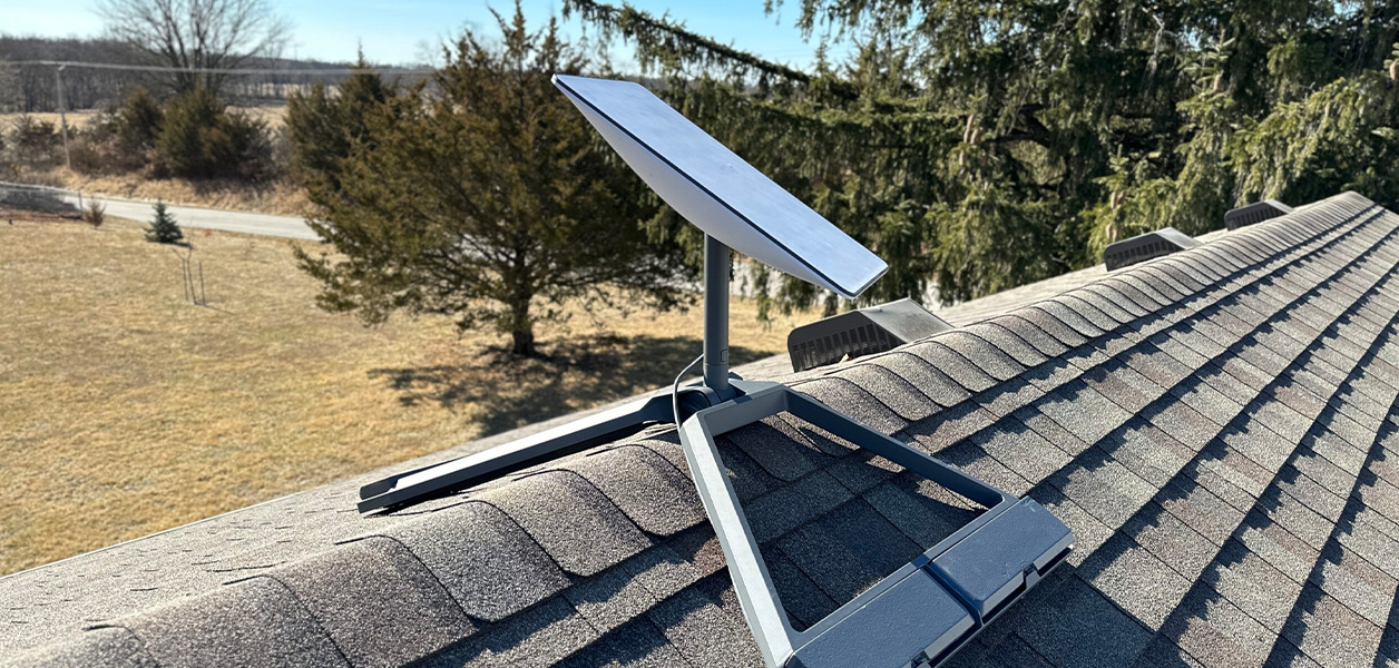 Starlink Installation at Remote Lodge